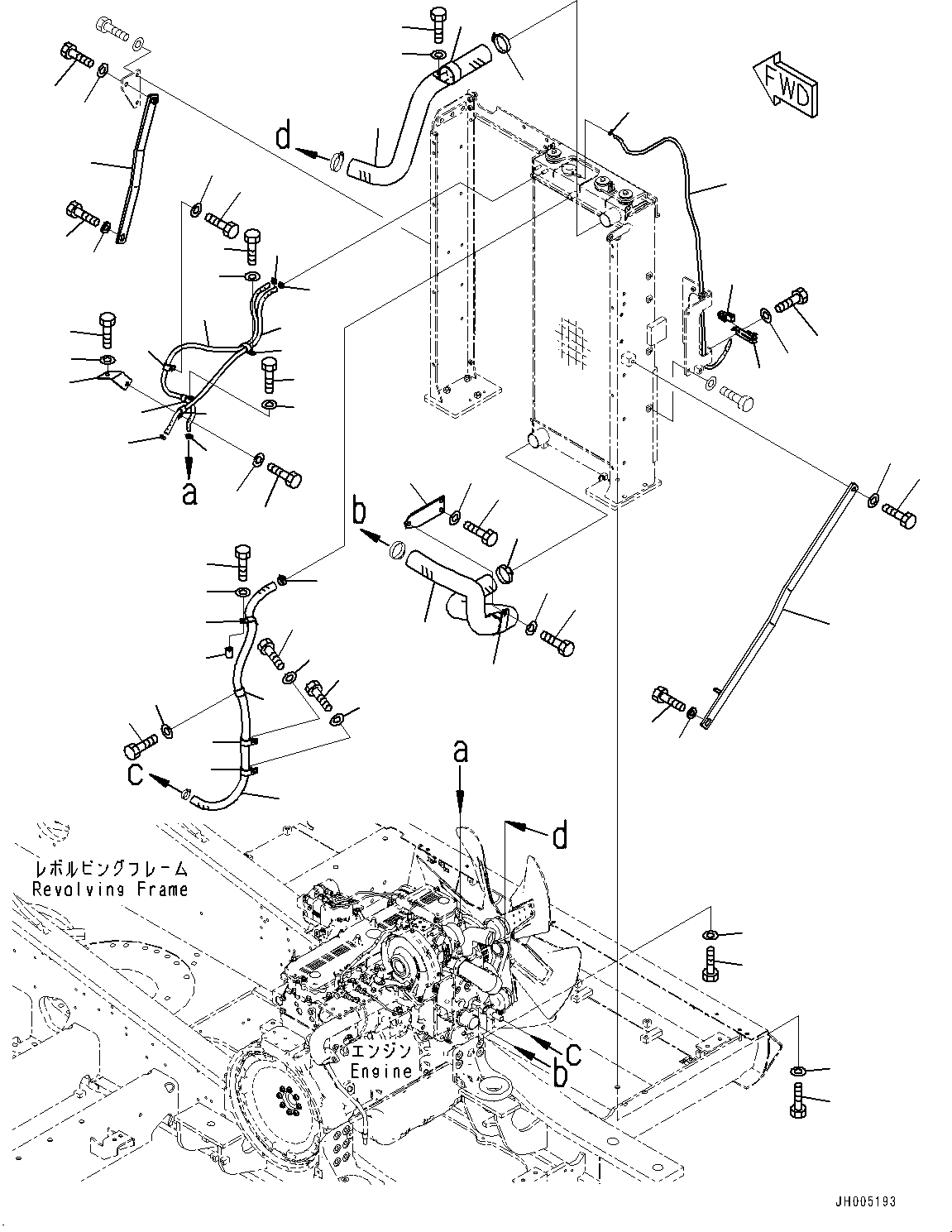 шланг 07261-22013 KOMATSU