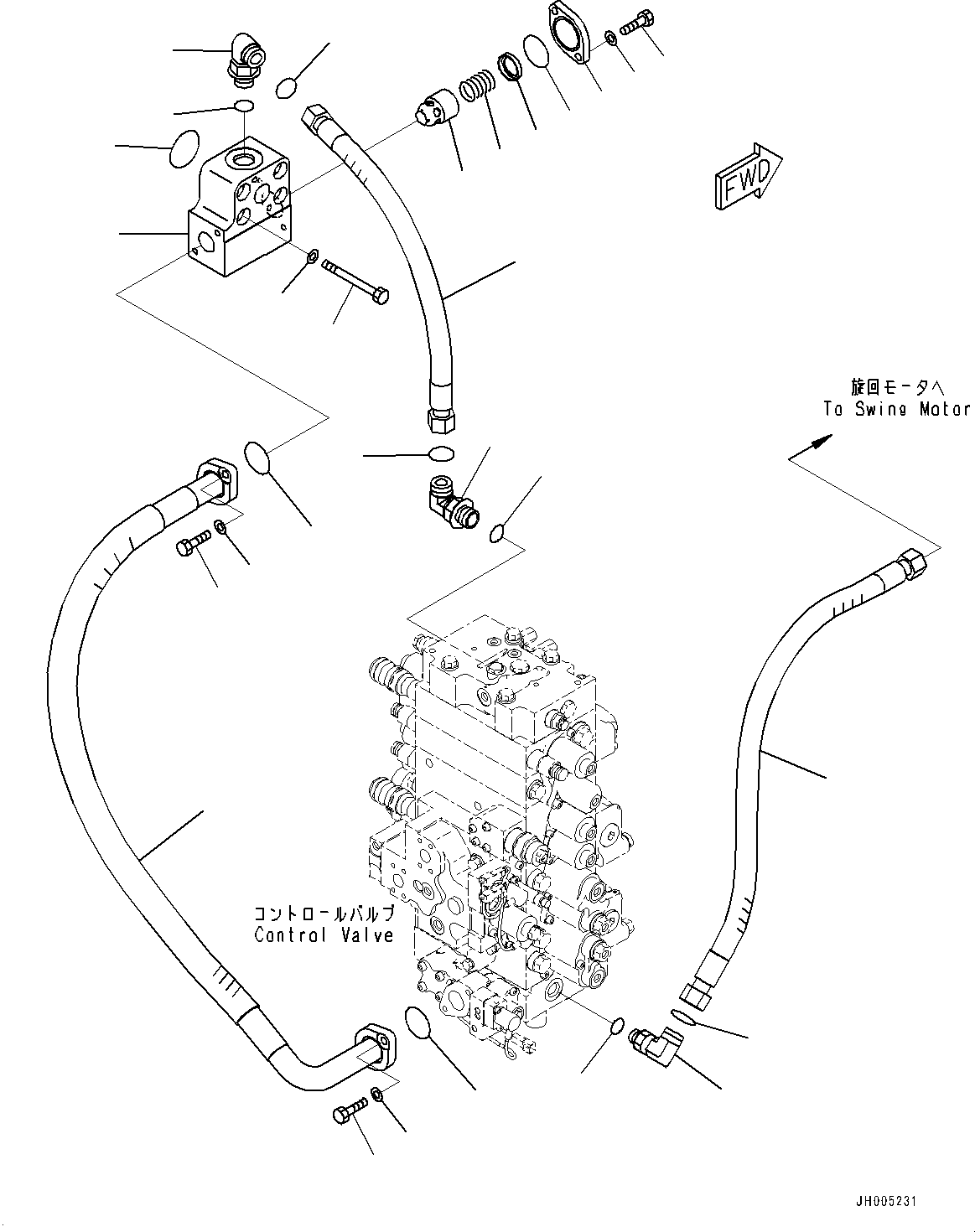 Шланг 207-62-41270 KOMATSU