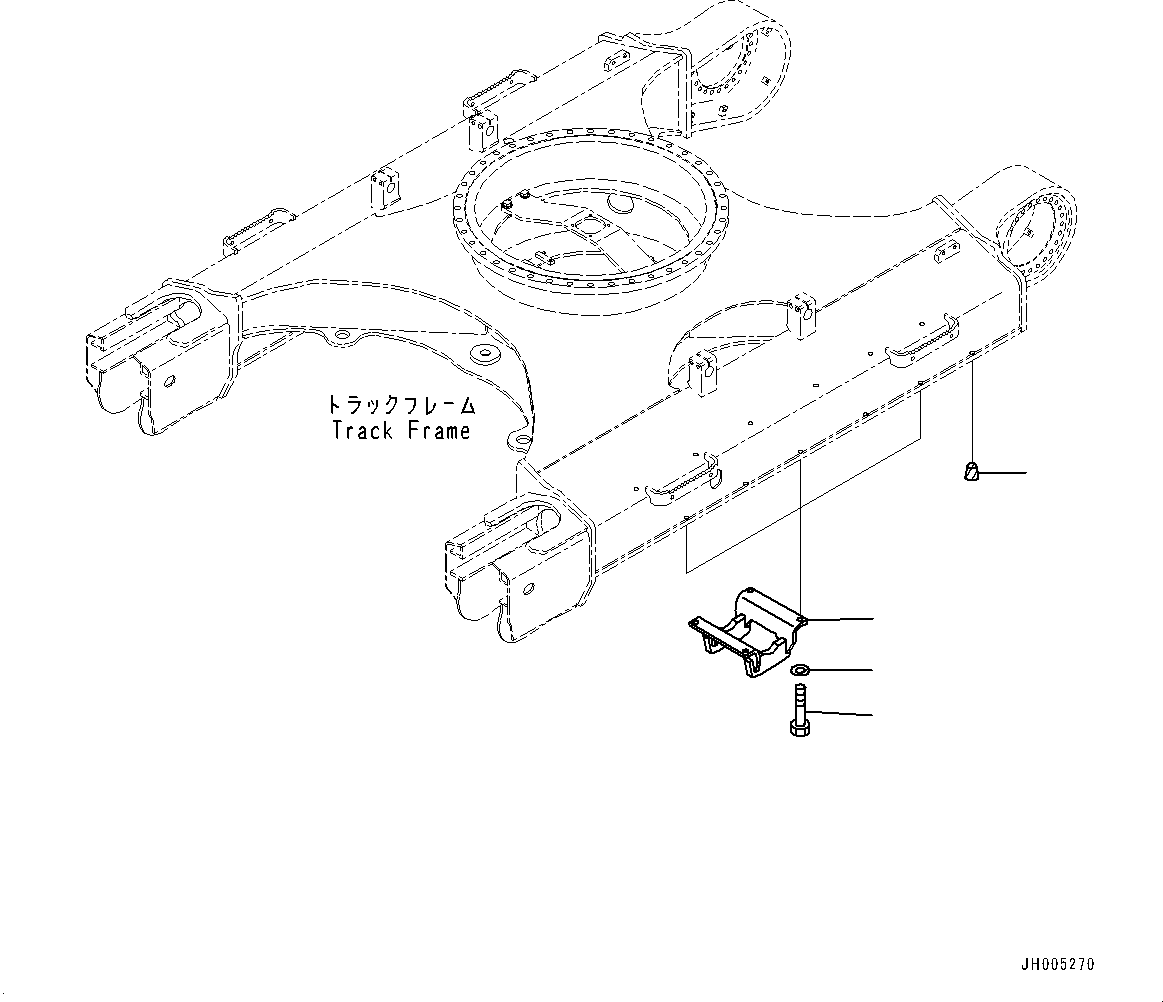 Ограждение 207-30-K1391 KOMATSU