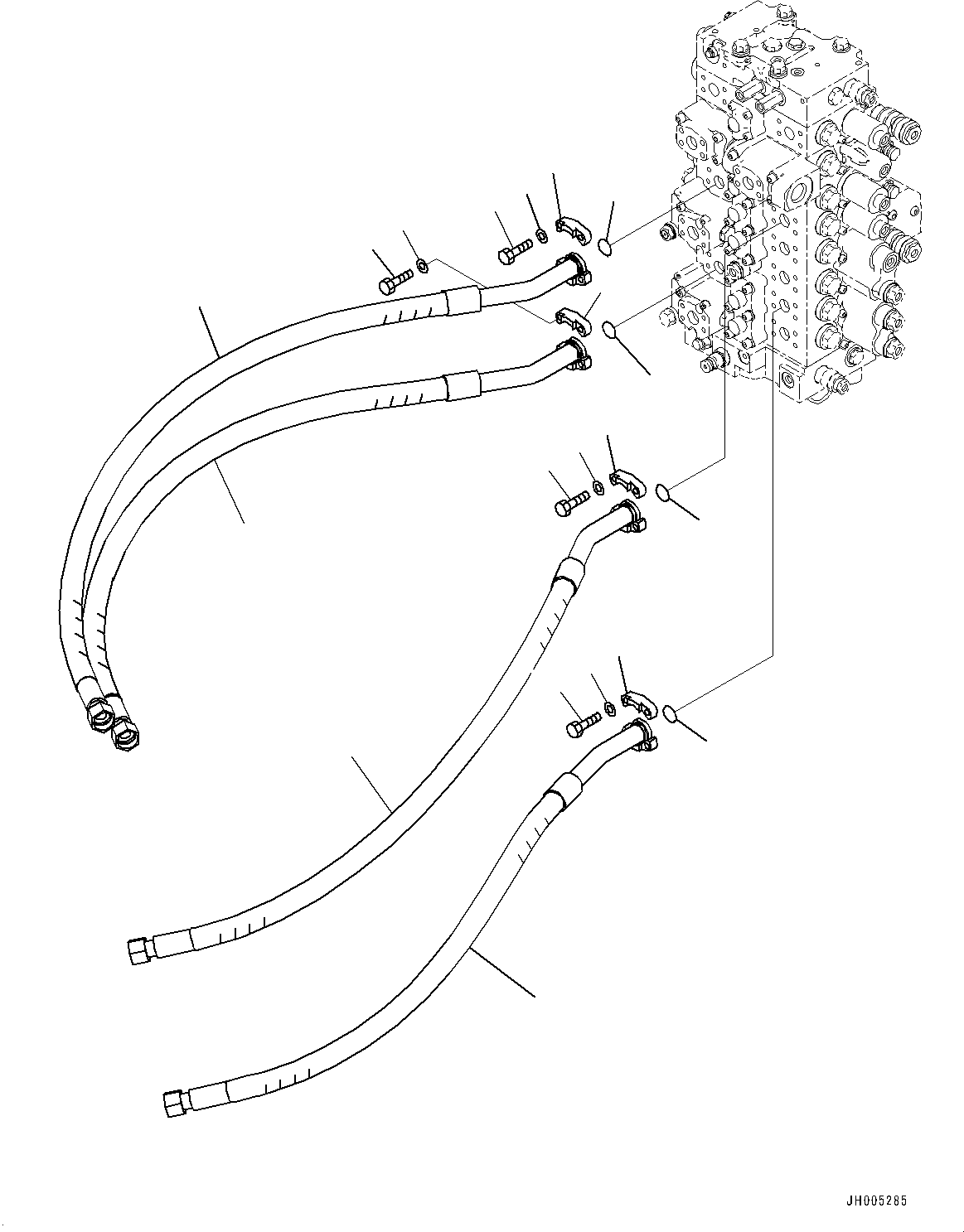 Шланг 207-62-41450 KOMATSU