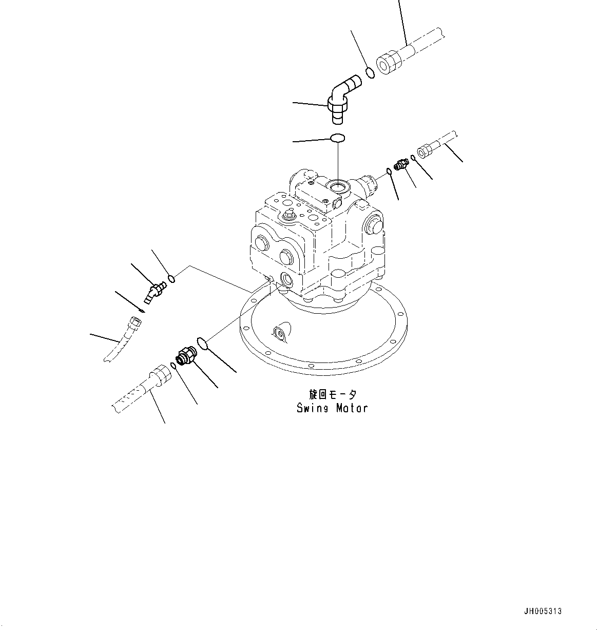 Шланг (02774-002A8) KOMATSU