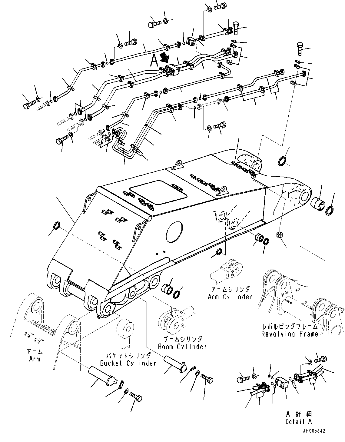 Angle, Welded DM30189440 KOMATSU