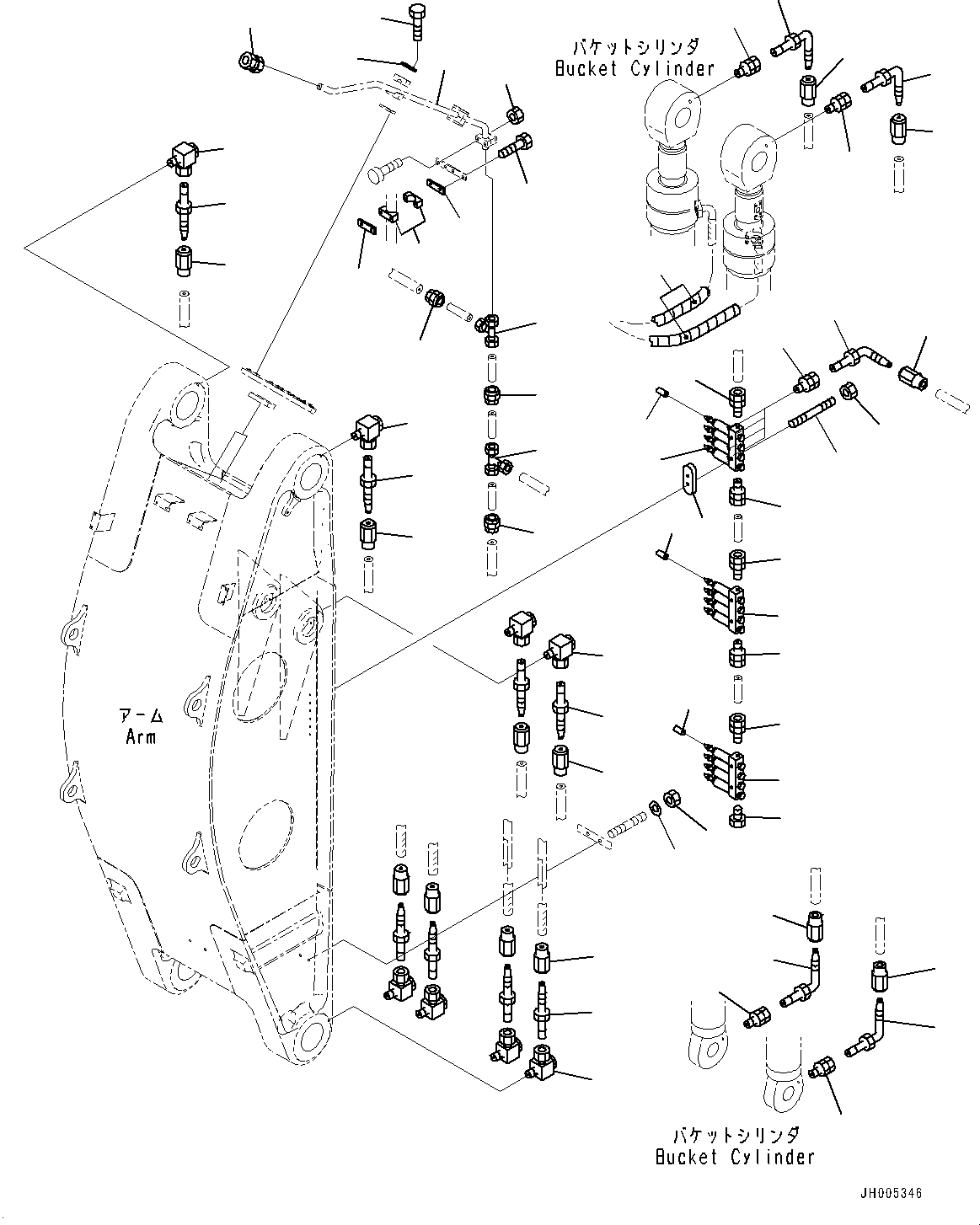 Пластина сварная DM93697940 KOMATSU
