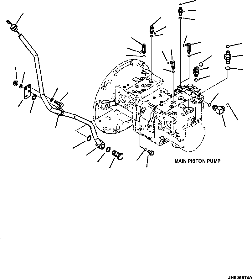 Указатель 207-01-41710 KOMATSU
