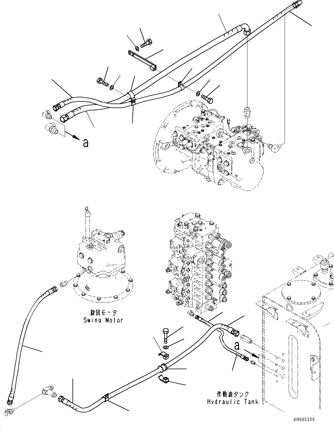 Шланг 02740-003A7 KOMATSU