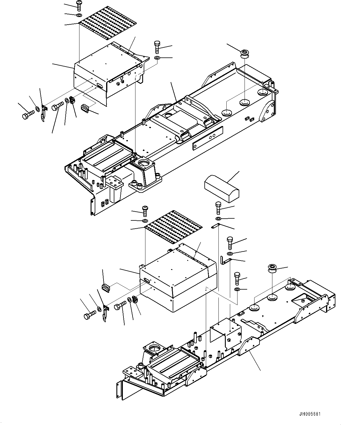 Крыло 198-54-76932 KOMATSU