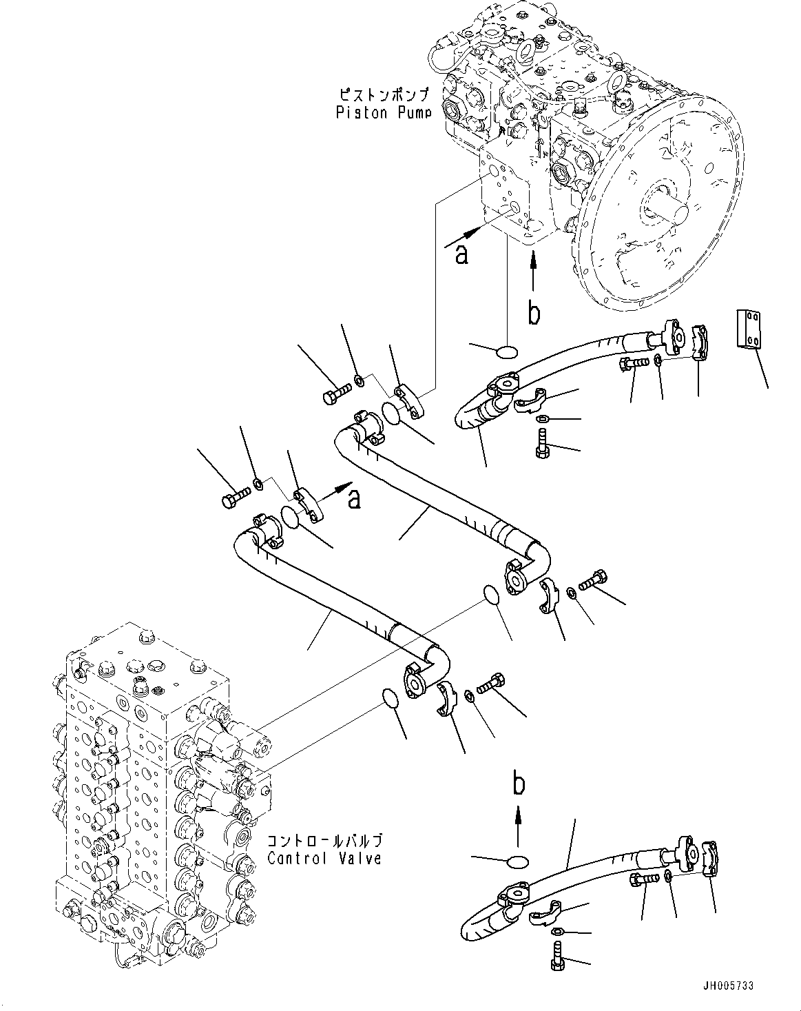 Шланг 2A5-62-11242 KOMATSU