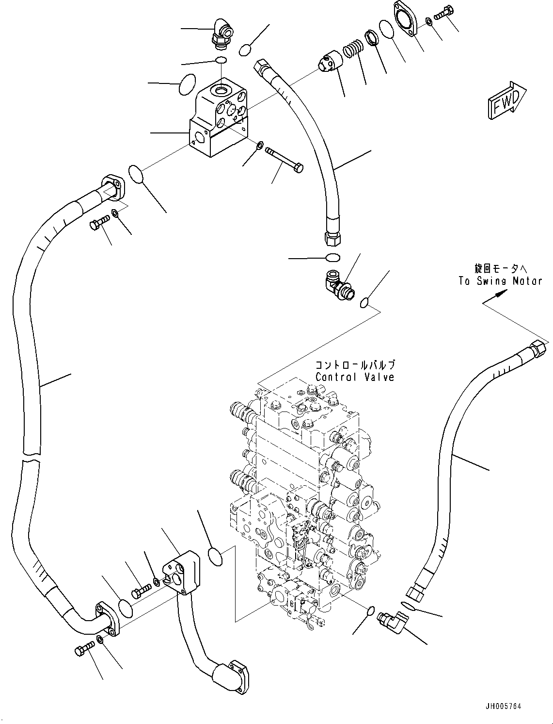 Шланг 207-62-42340 KOMATSU