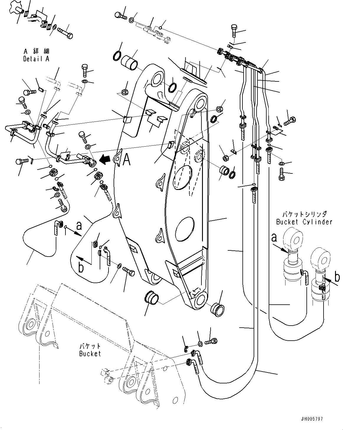 Strap, Welded DM22870640 KOMATSU