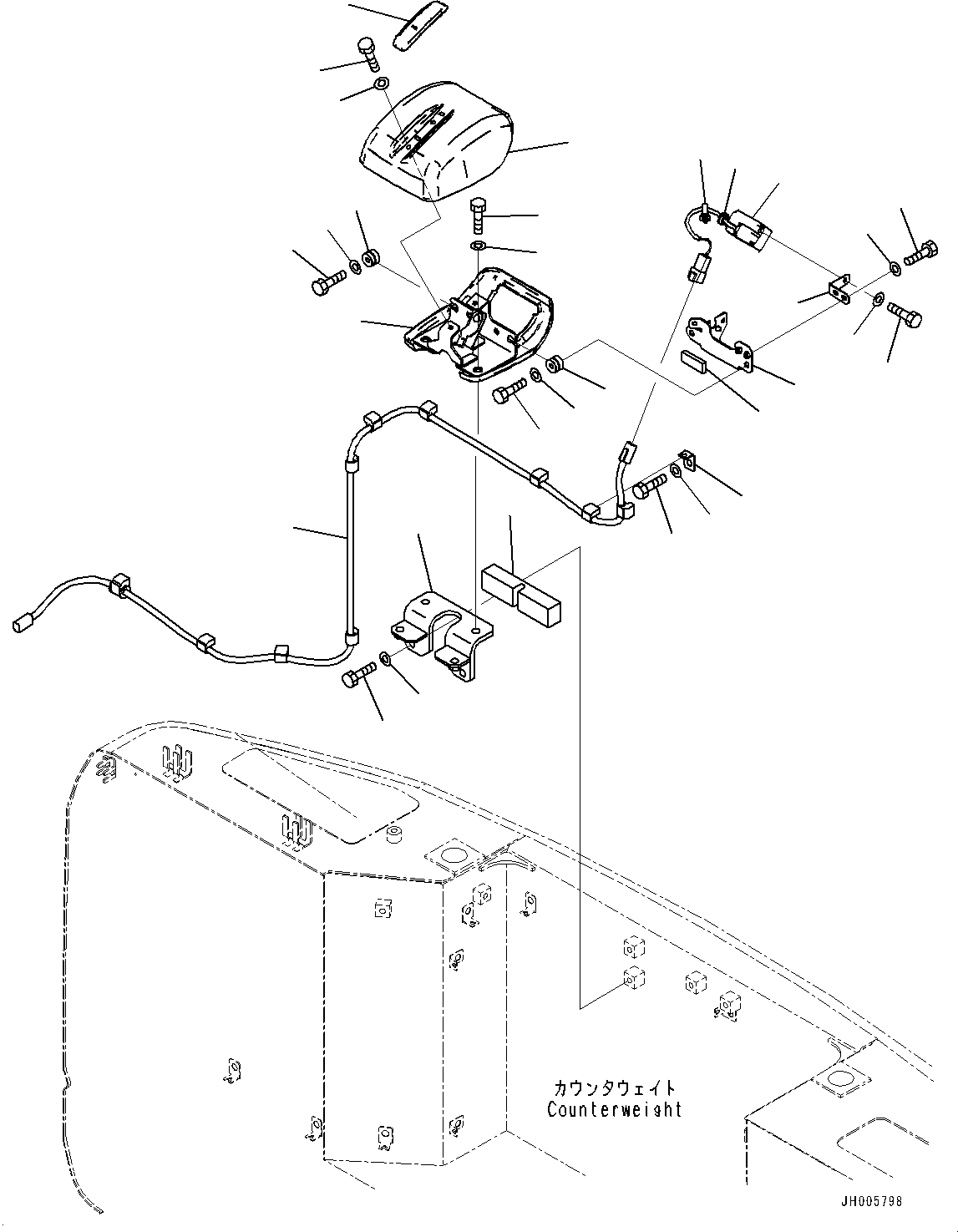 Лист 205-46-26470 KOMATSU