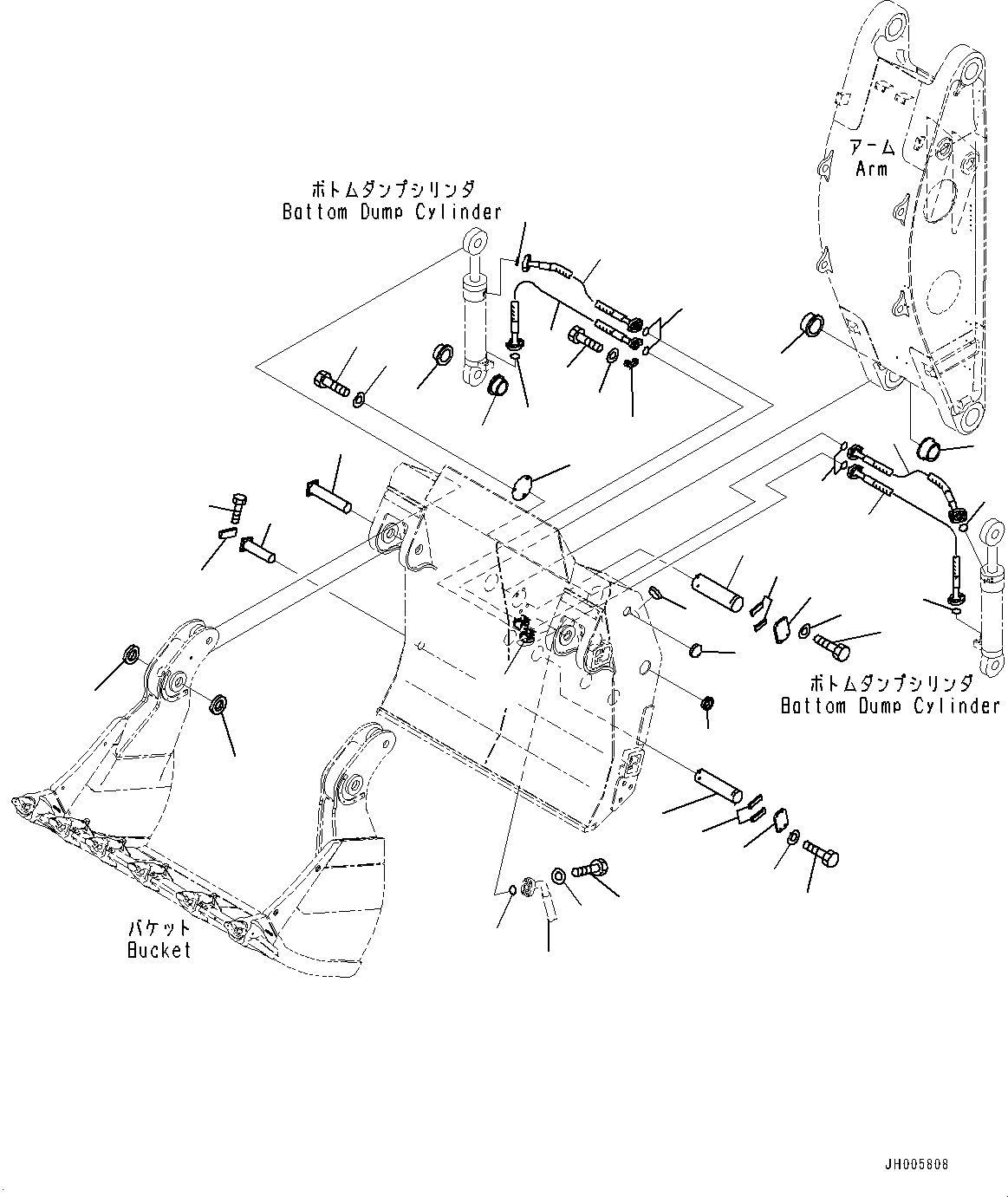 Block, Welded DM90569040 KOMATSU