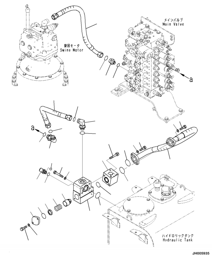 Шланг 208-62-41192 KOMATSU