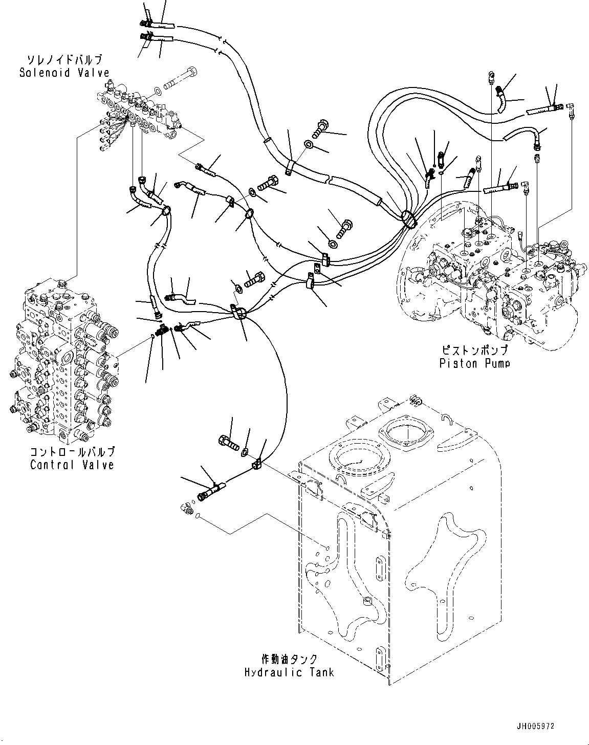 Шланг 208-62-41383 KOMATSU