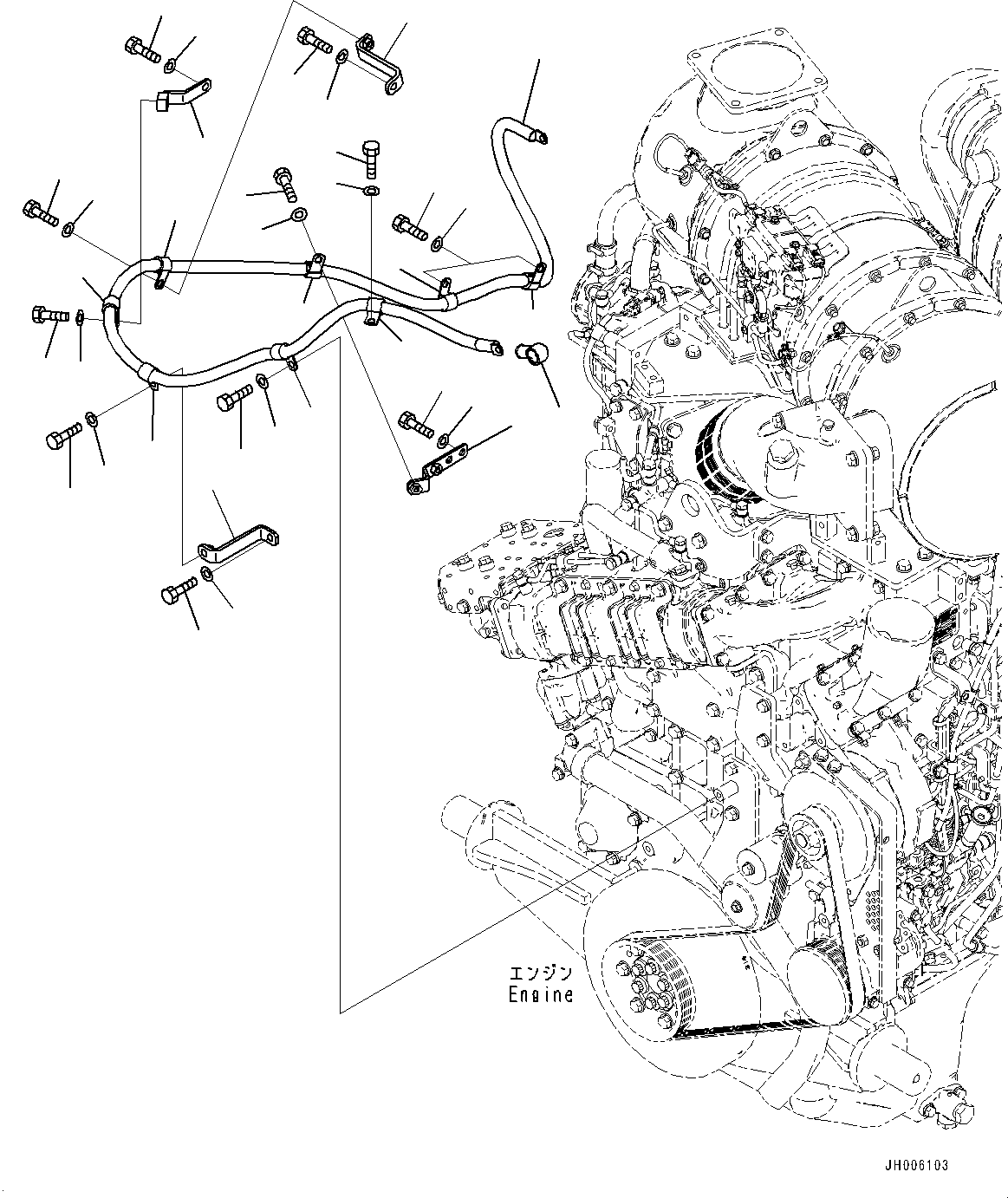 Жгут проводов 17A-06-51171 KOMATSU
