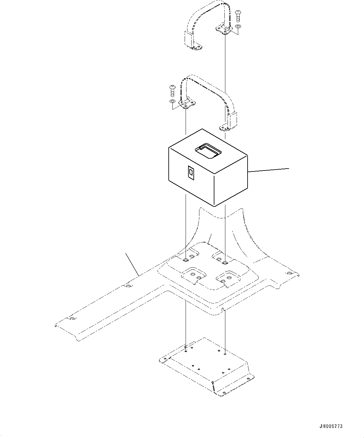Cover(Control Unit,Garnish) (17A-Z11-6590) KOMATSU