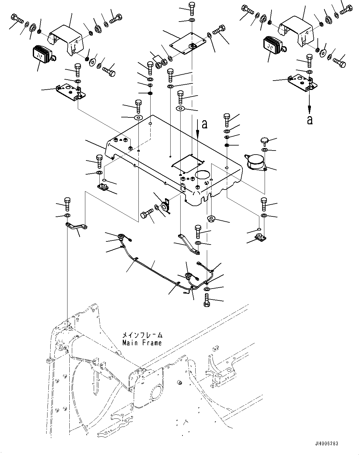 Жгут проводов 17A-06-51232 KOMATSU