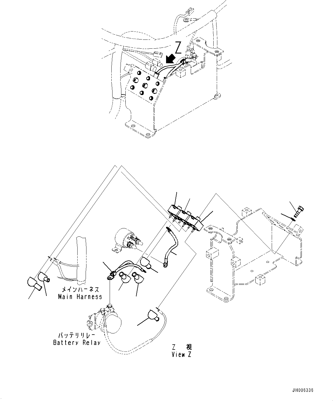 Жгут проводов 17A-06-51381 KOMATSU