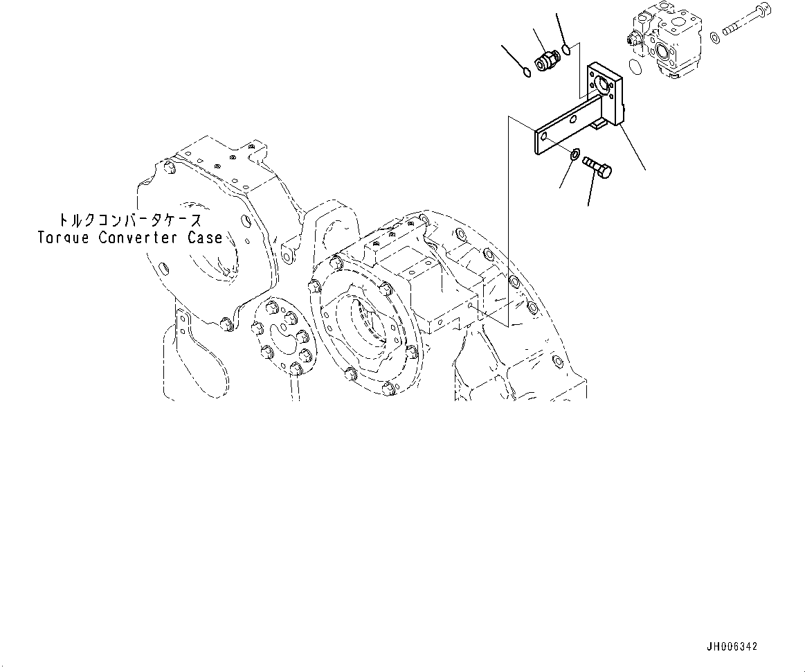 Кронштейн 17A-49-51181 KOMATSU