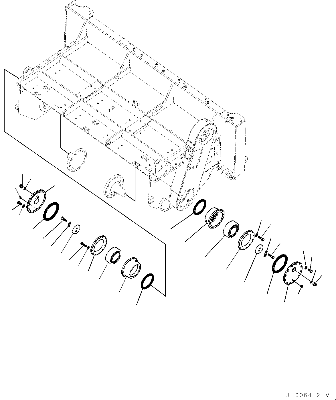Крышка 154-969-5761 KOMATSU