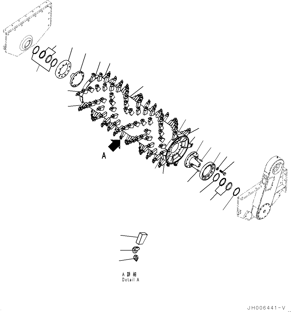 Уплотнительное кольцо круглого сечения 154-969-5960 KOMATSU