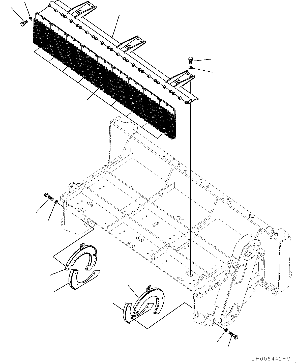 Ограждение 154-969-5680 KOMATSU