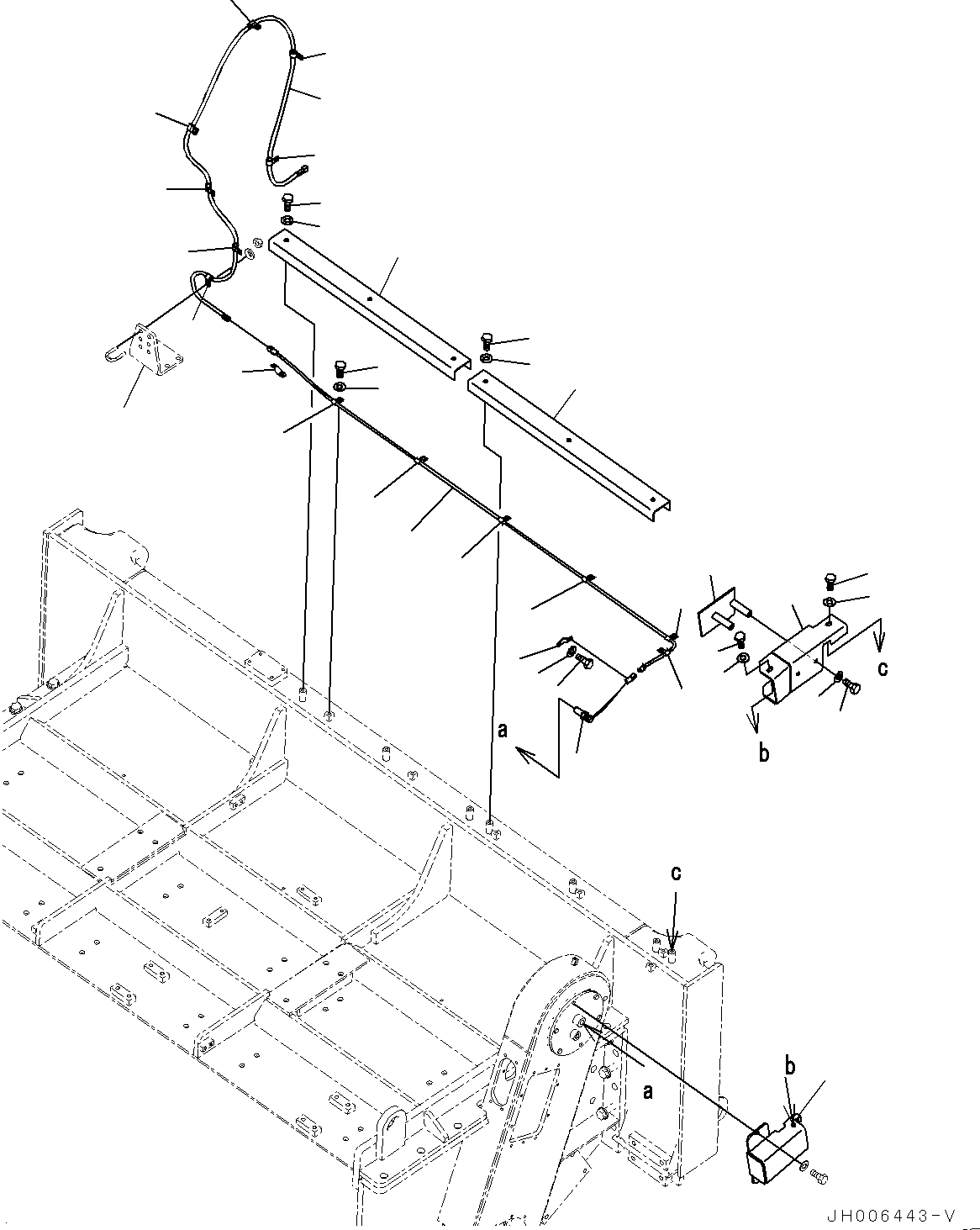 Крышка 154-969-5660 KOMATSU