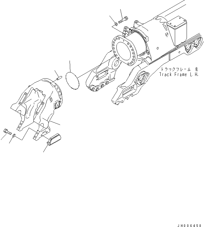 Recoil Spring Assembly 17M-30-00430 KOMATSU