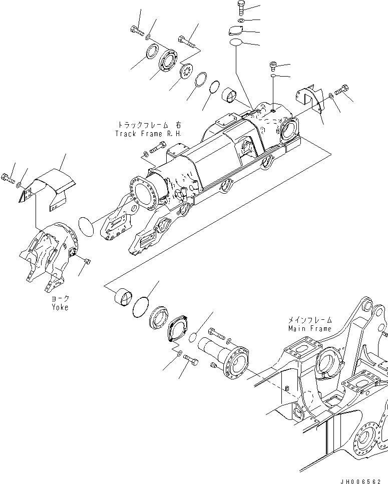 Крышка 17M-30-64140 KOMATSU