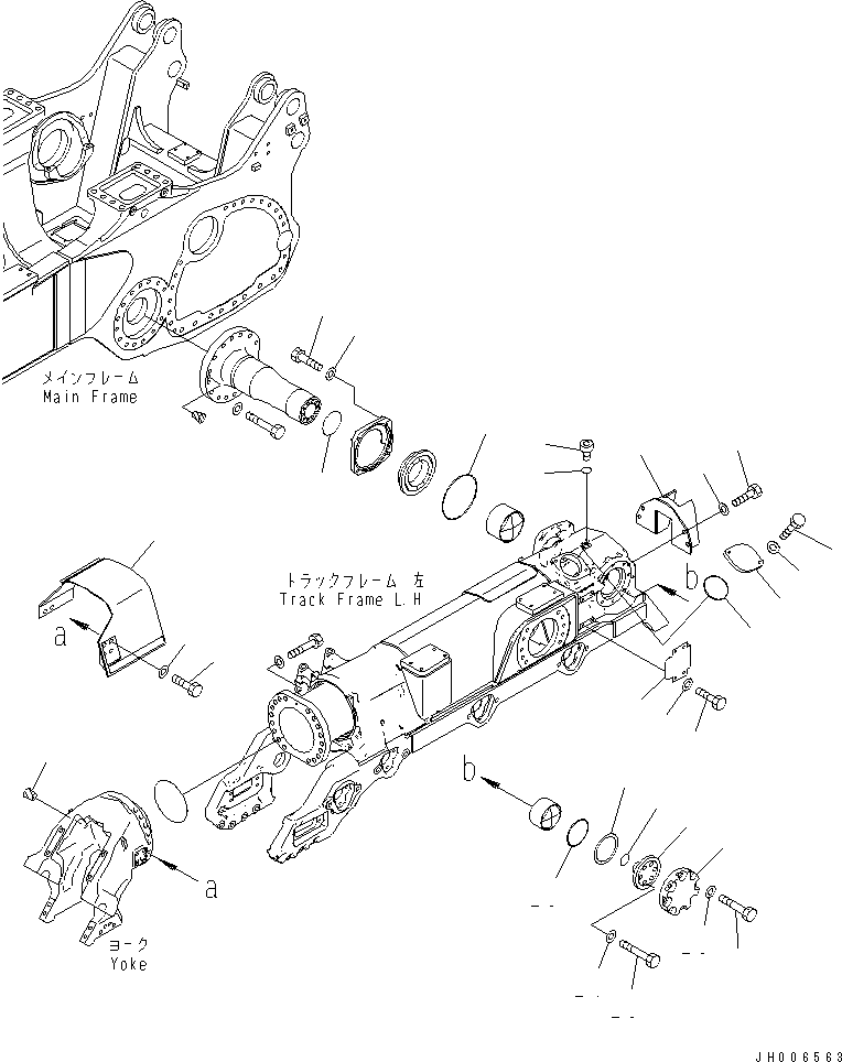 Крышка 17M-30-64130 KOMATSU