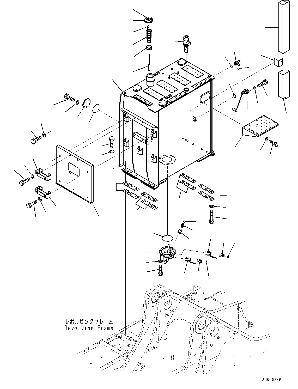 Фланец 21N-04-41920 KOMATSU