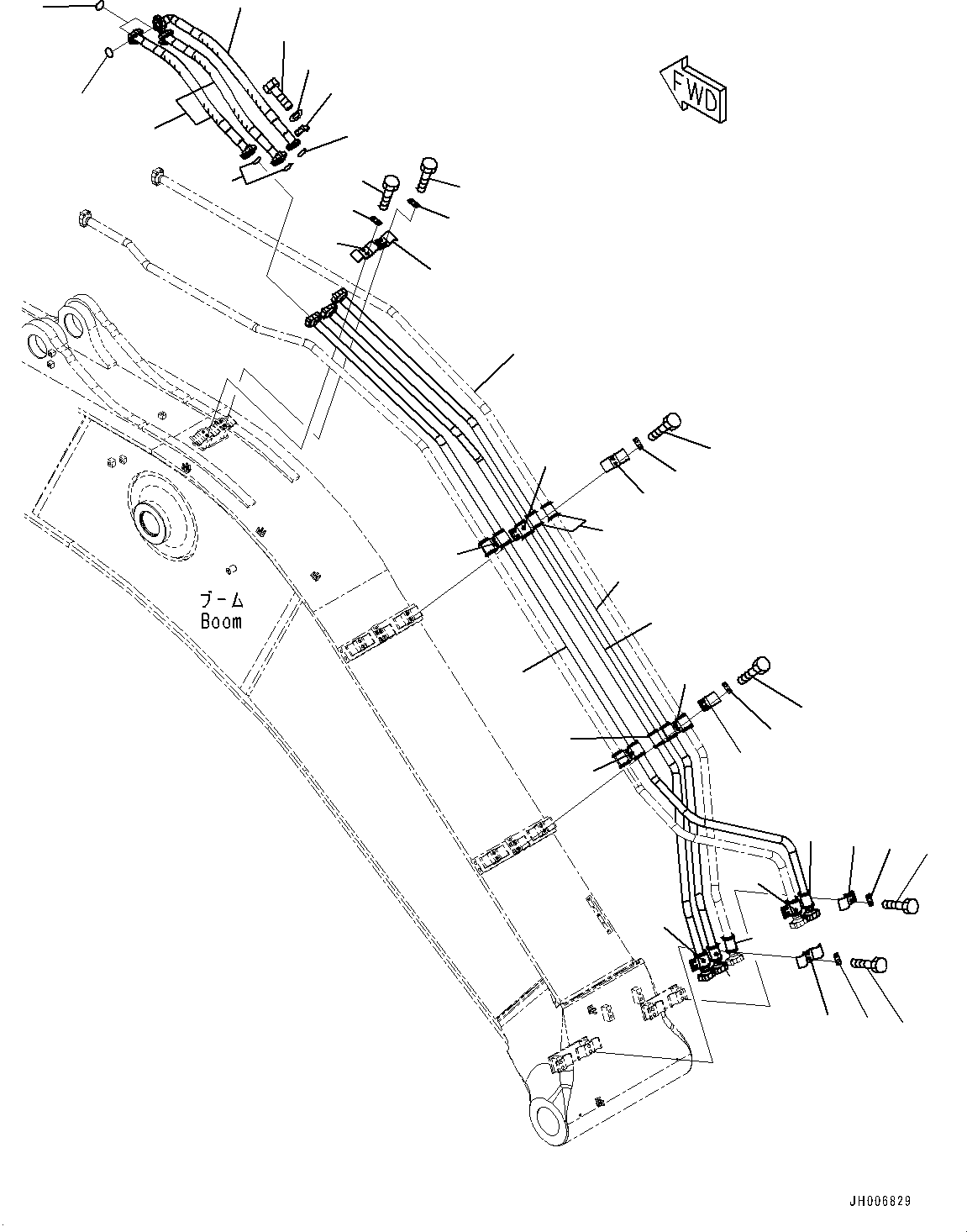 Шланг 208-62-44970 KOMATSU