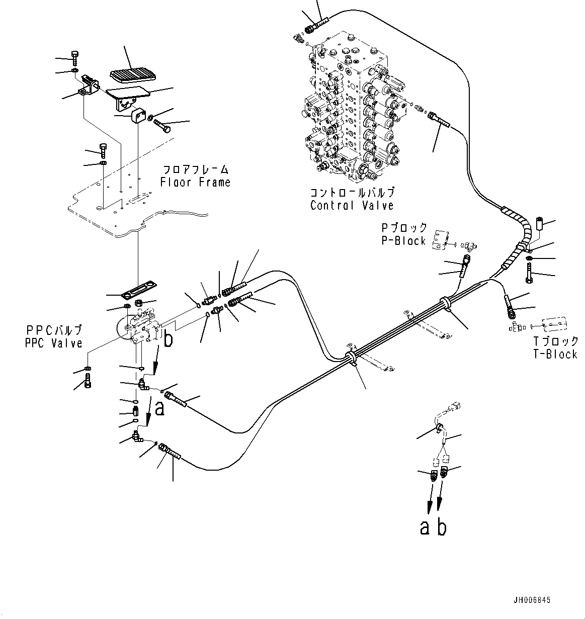 Шланг в сборе 2A5-62-12311 KOMATSU