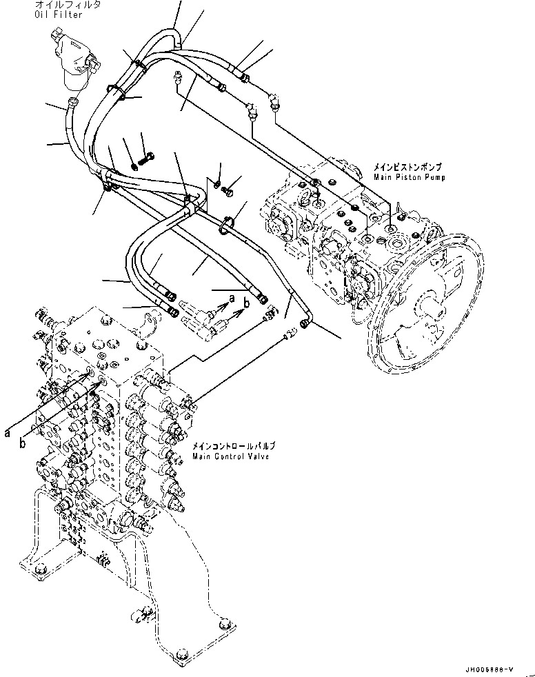 Зажим 04434-53512 KOMATSU