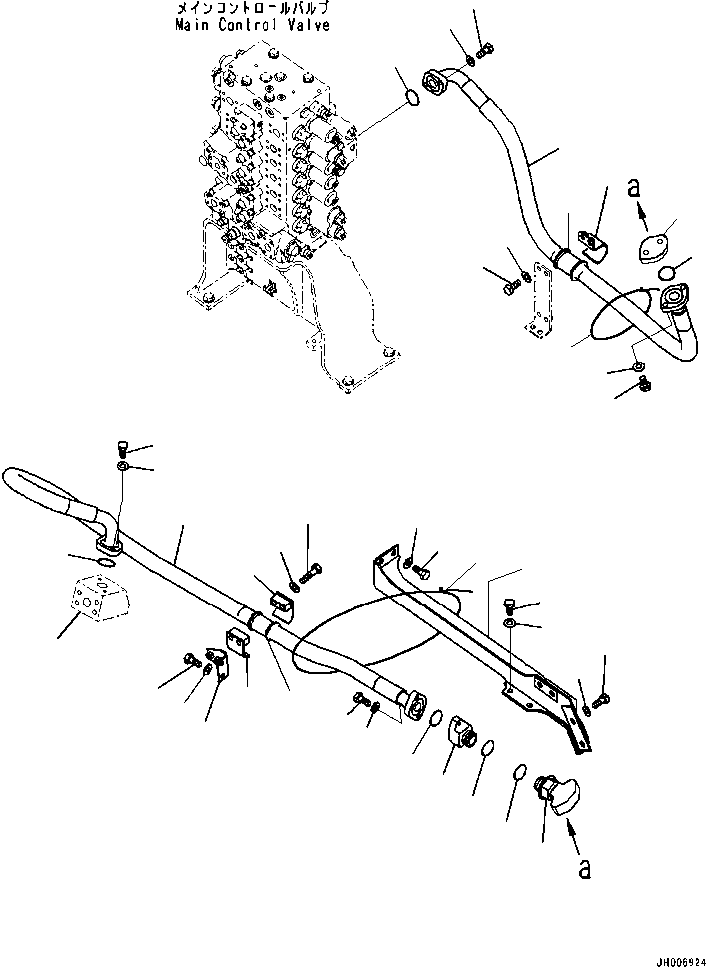 Блок 20Y-64-83980 KOMATSU