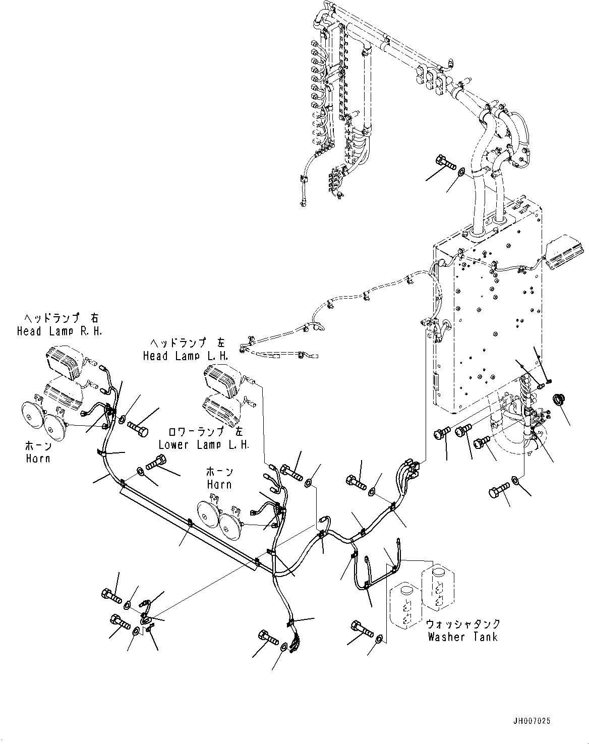 Жгут проводов 21T-06-32183 KOMATSU