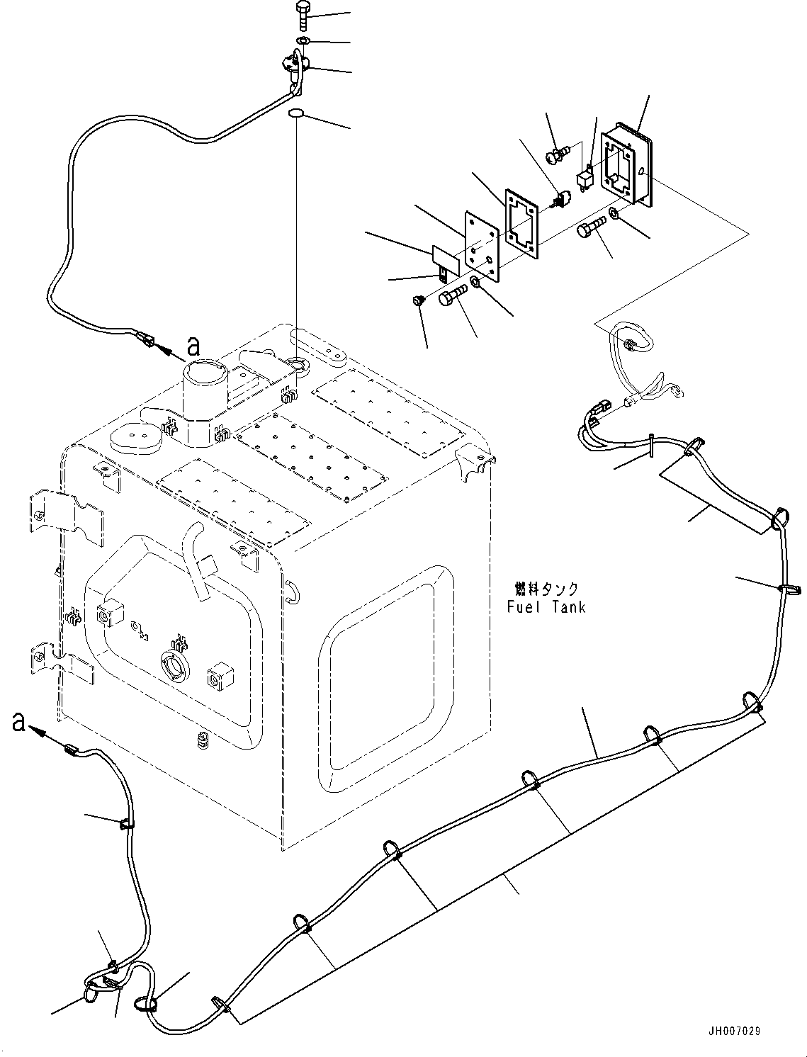 Жгут проводов 205-06-32870 KOMATSU