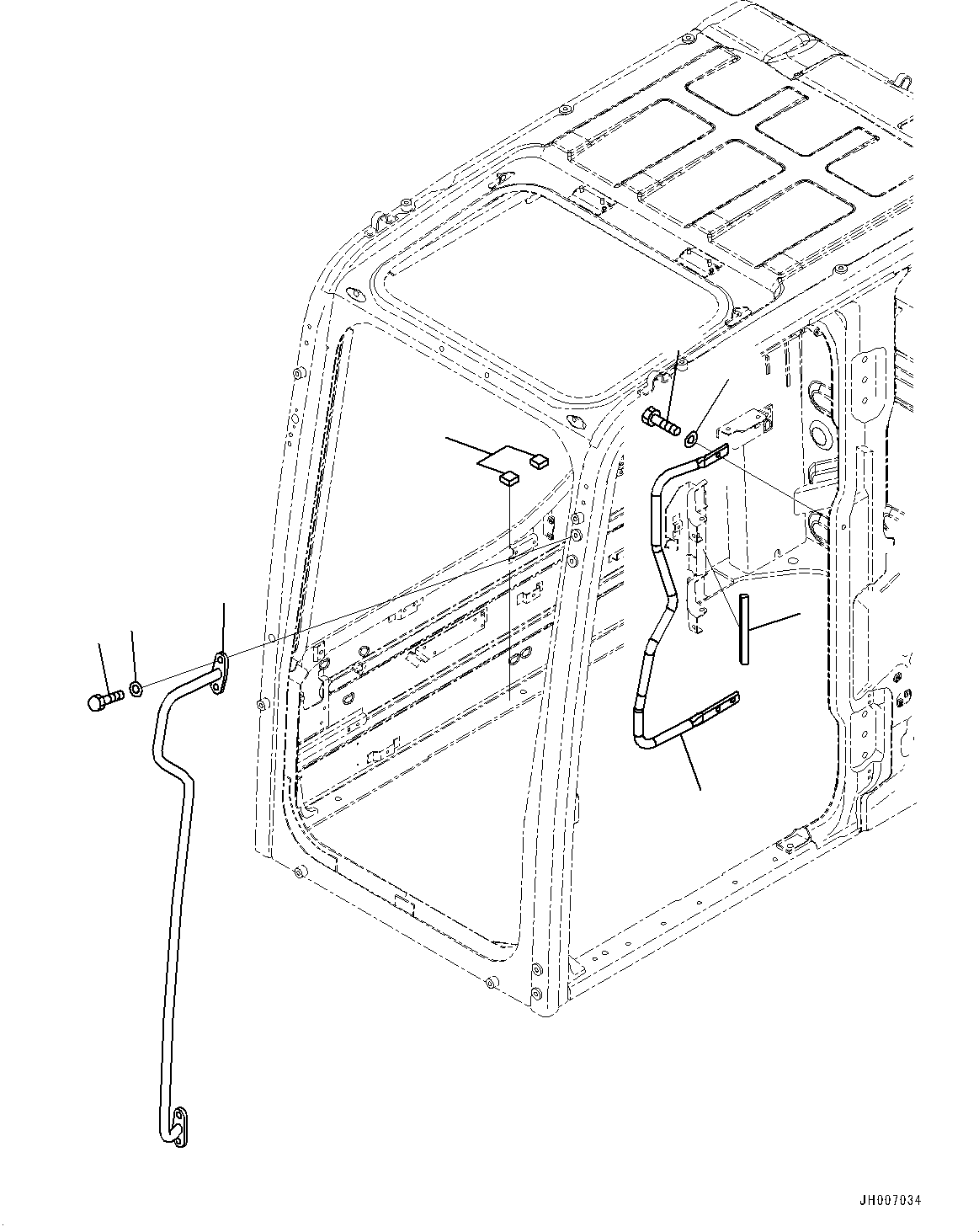 Cab Assembly, Gateway Function Controller 2A5-53-00560 KOMATSU