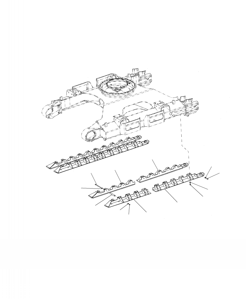 GUARD, L.H. FRONT 2A5-30-A1150 KOMATSU