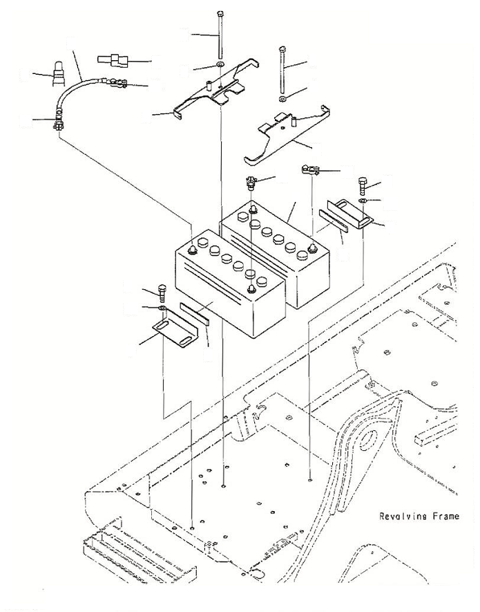 BATTERY, WET 20Y-06-D1770 KOMATSU