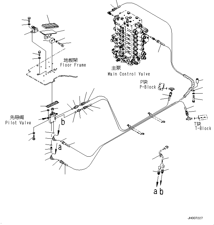 Клапан пилотный 702-16-05261 KOMATSU