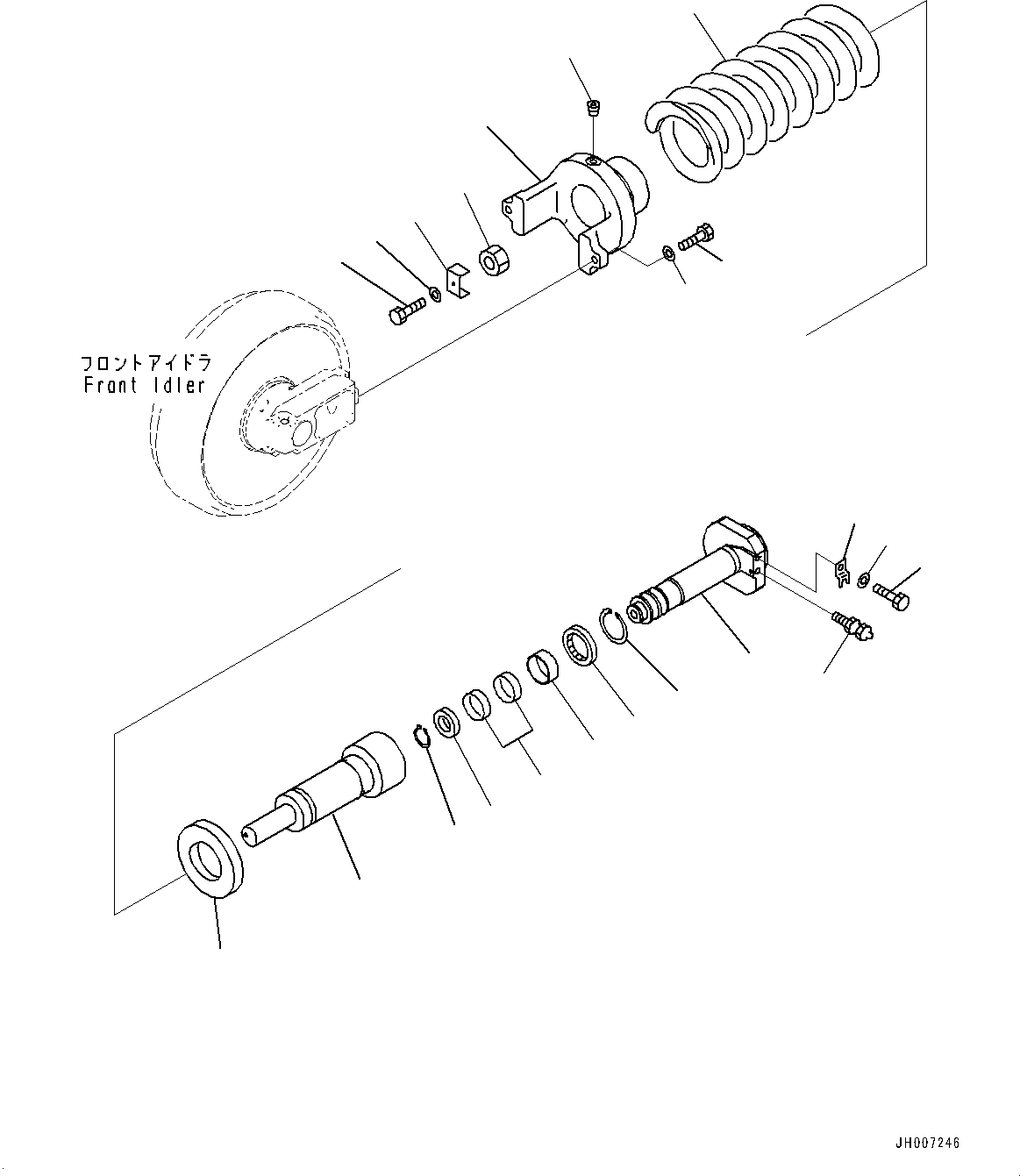 CUSHION ASSEMBLY X21-1082832 KOMATSU