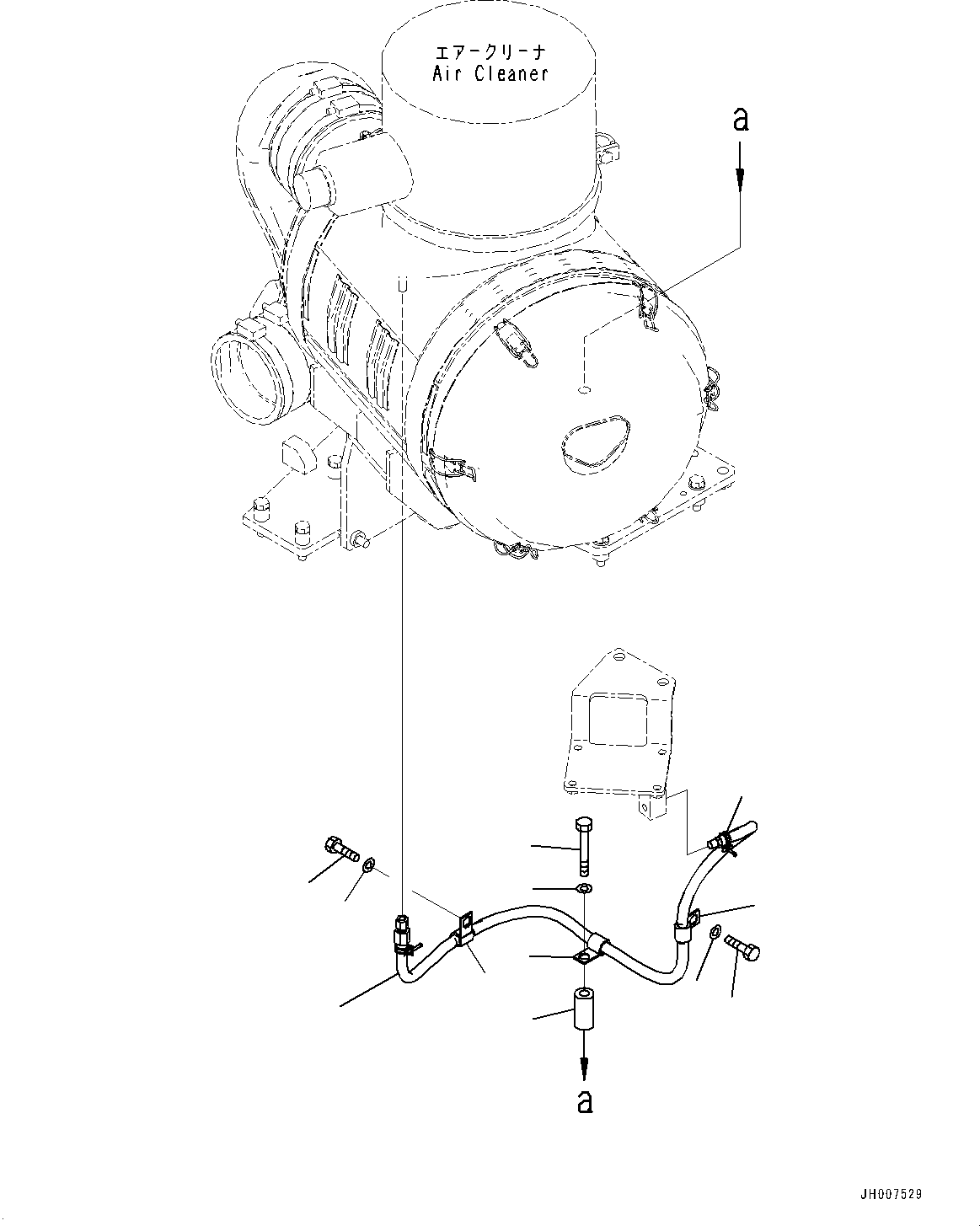 Шланг 17A-01-51921 KOMATSU