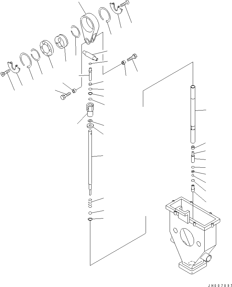 Bushing, (Kit : K21, K22) LI274996 KOMATSU