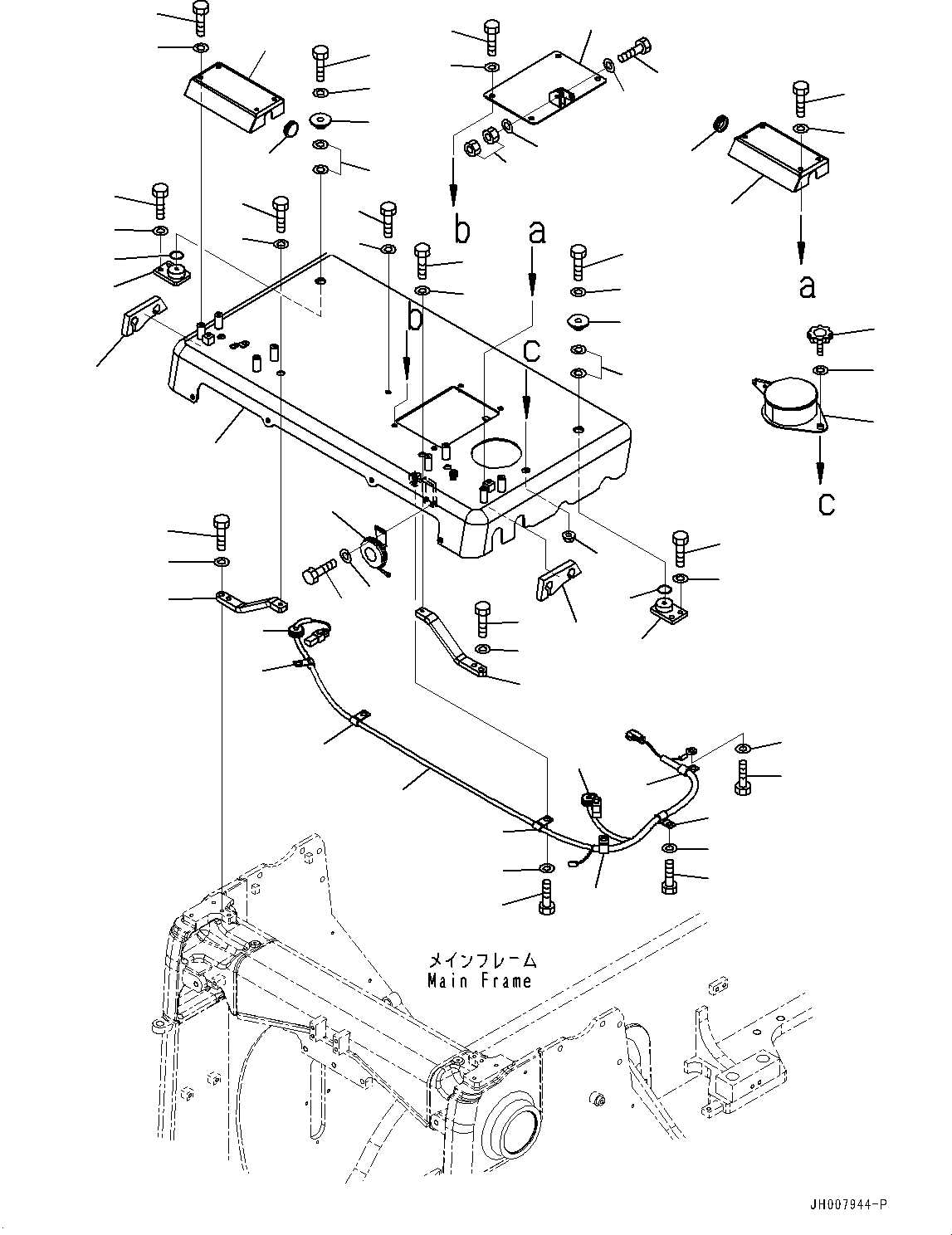 Жгут проводов 17A-06-52471 KOMATSU