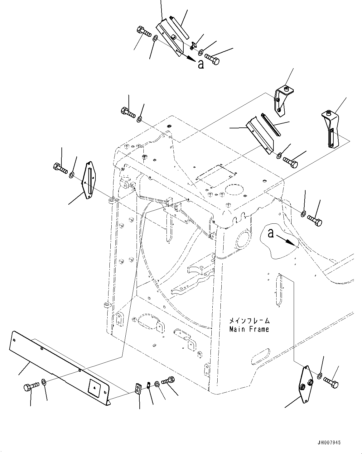 Mask 17A-54-55741 KOMATSU