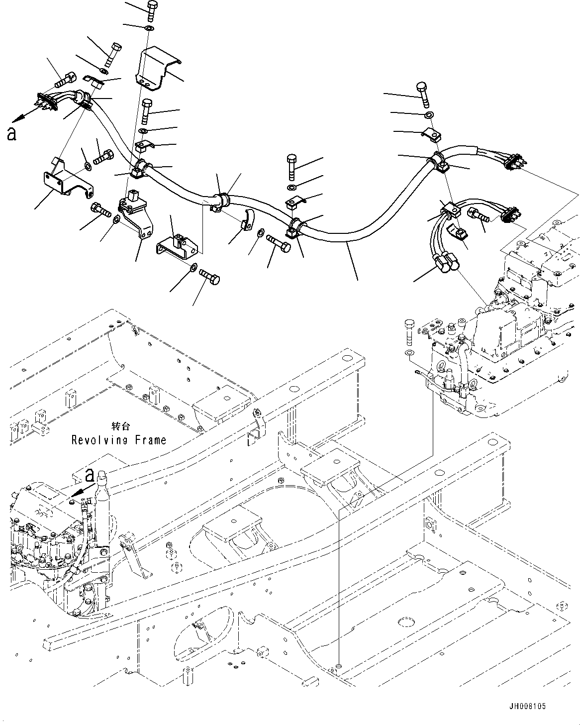 Жгут проводов 7875-25-8900 KOMATSU
