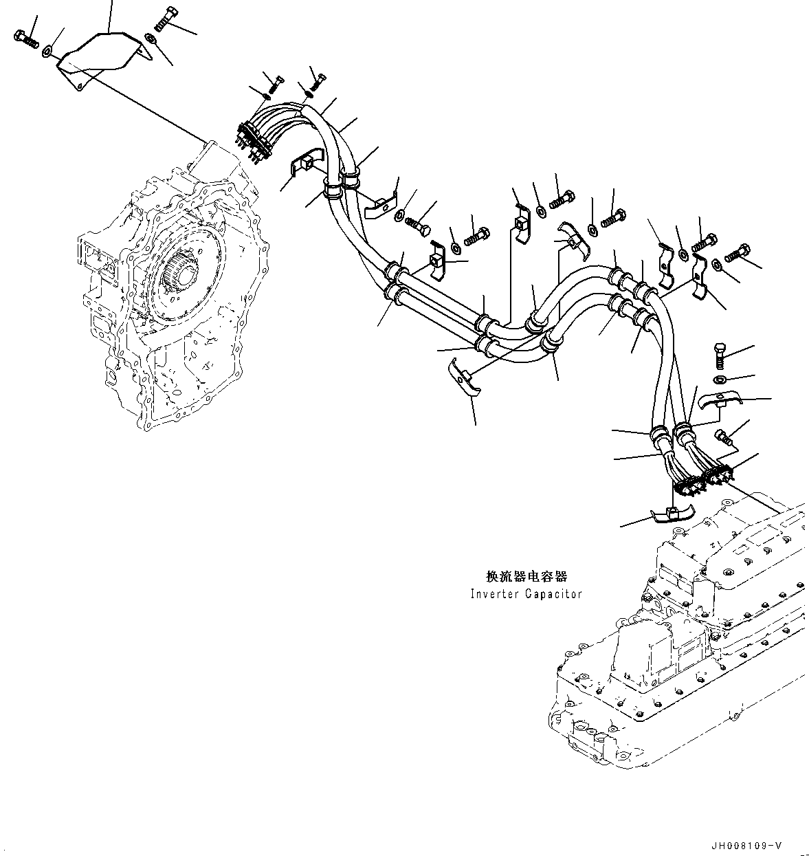 Жгут проводов 7875-25-8600 KOMATSU