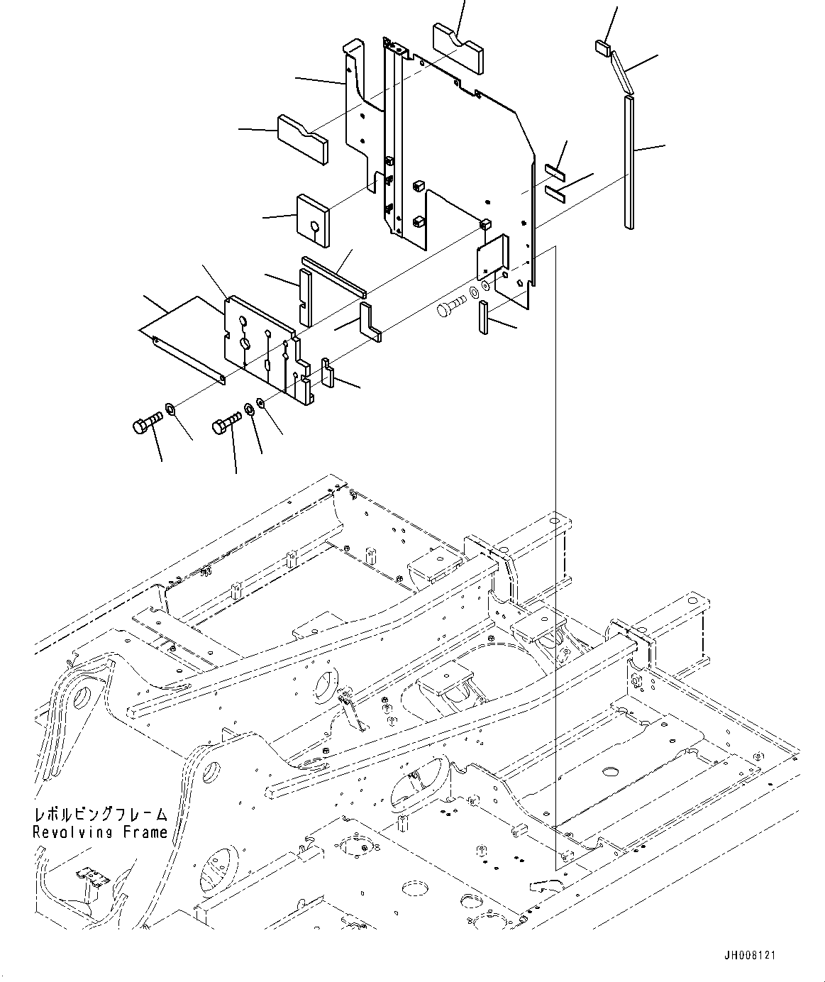 Лист 205-54-37450 KOMATSU