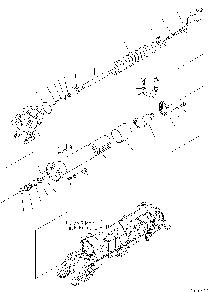 Поршень 198-30-34331 KOMATSU
