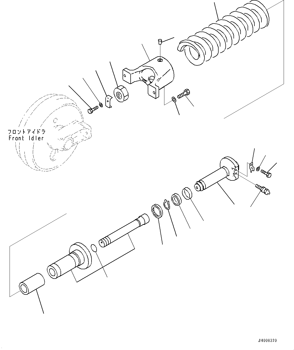 Cushion Assembly 207-30-00970 KOMATSU